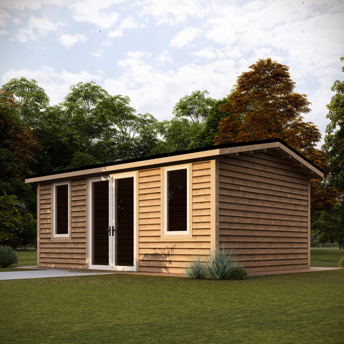 WEXFORD GARDEN LOG CABIN 6M X 4M