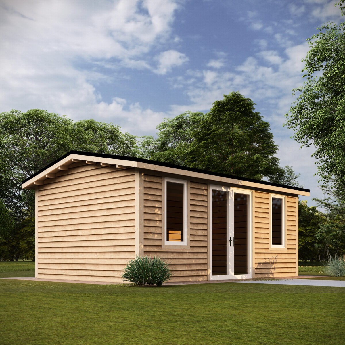 WEXFORD GARDEN LOG CABIN 6M X 4M - Image 2