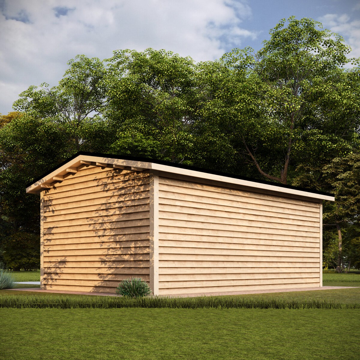 WEXFORD GARDEN LOG CABIN 6M X 4M - Image 3