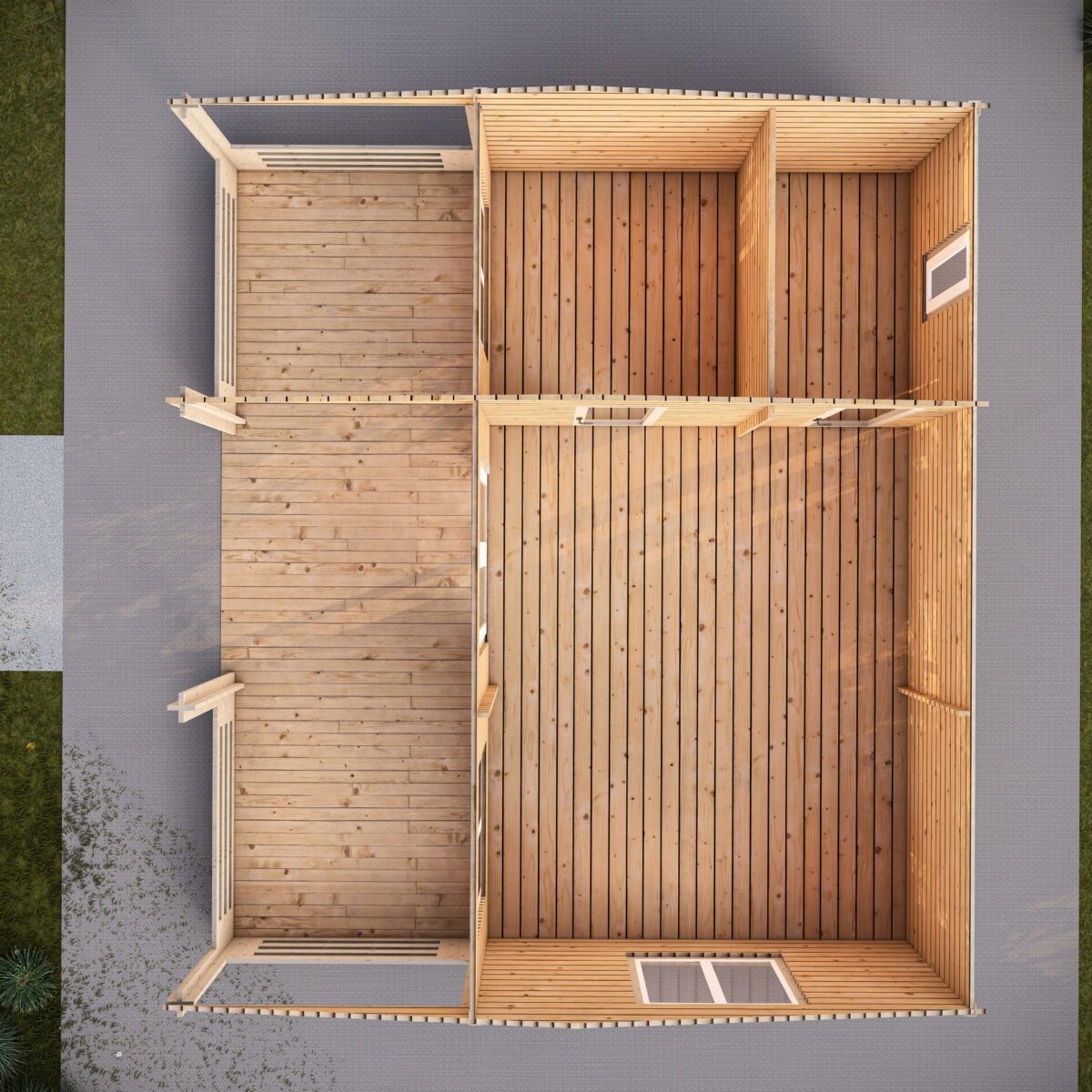 8m x 7m One Bedroom E with Veranda - Image 7