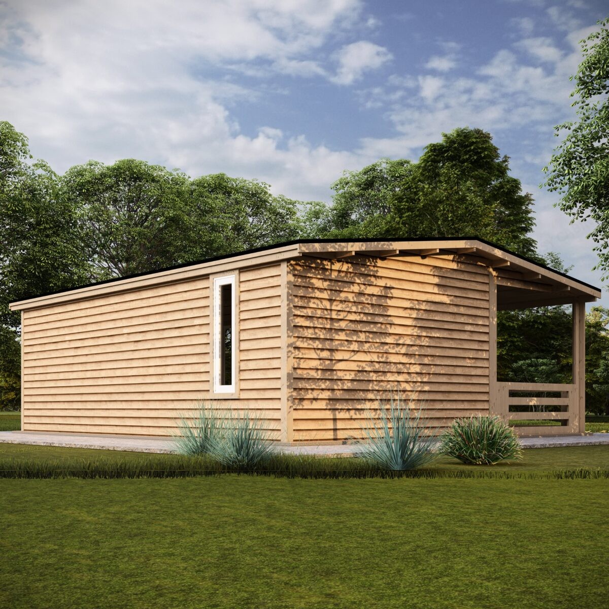 8m x 7m One Bedroom E with Veranda - Image 4