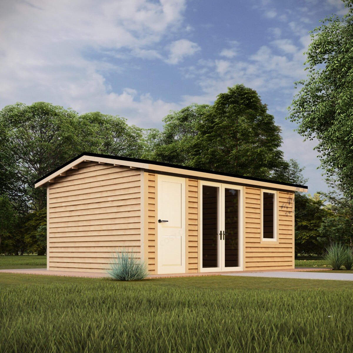 DONEGAL GARDEN LOG CABIN 5M X 4M - Image 2