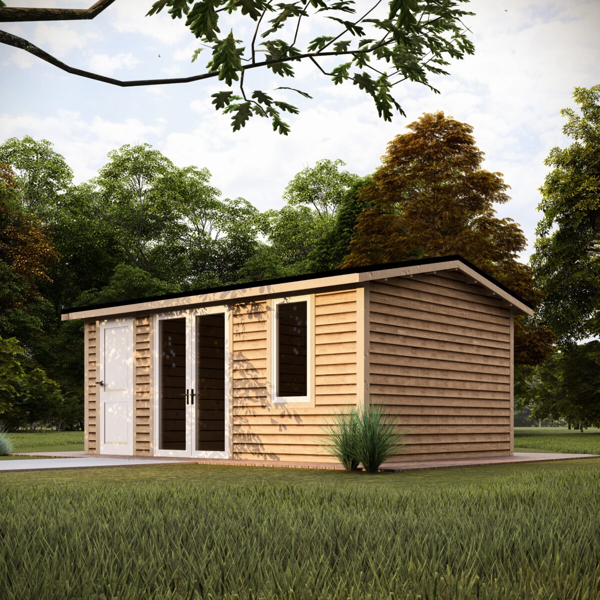 DONEGAL GARDEN LOG CABIN 5M X 4M
