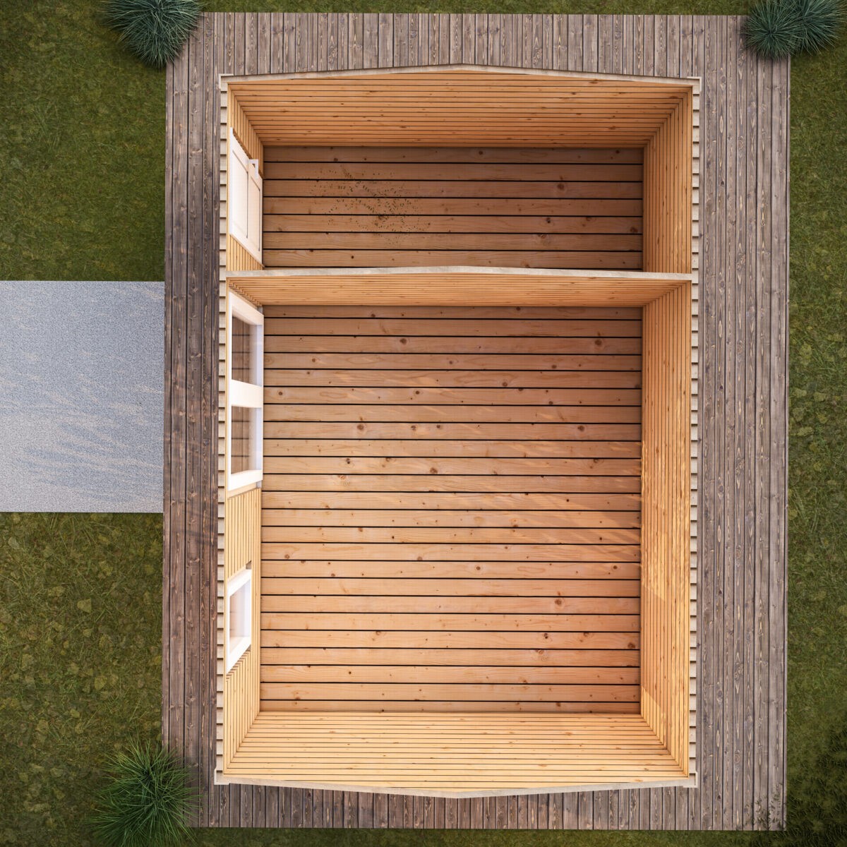 DONEGAL GARDEN LOG CABIN 5M X 4M - Image 6