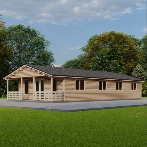 16m x 7.5m Four Bedroom C with Veranda